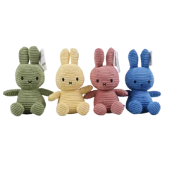 Miffy Corduroy Cobalt Miffy - Medium Toy 13 Miffy Corduroy Cobalt Miffy - Medium Toy