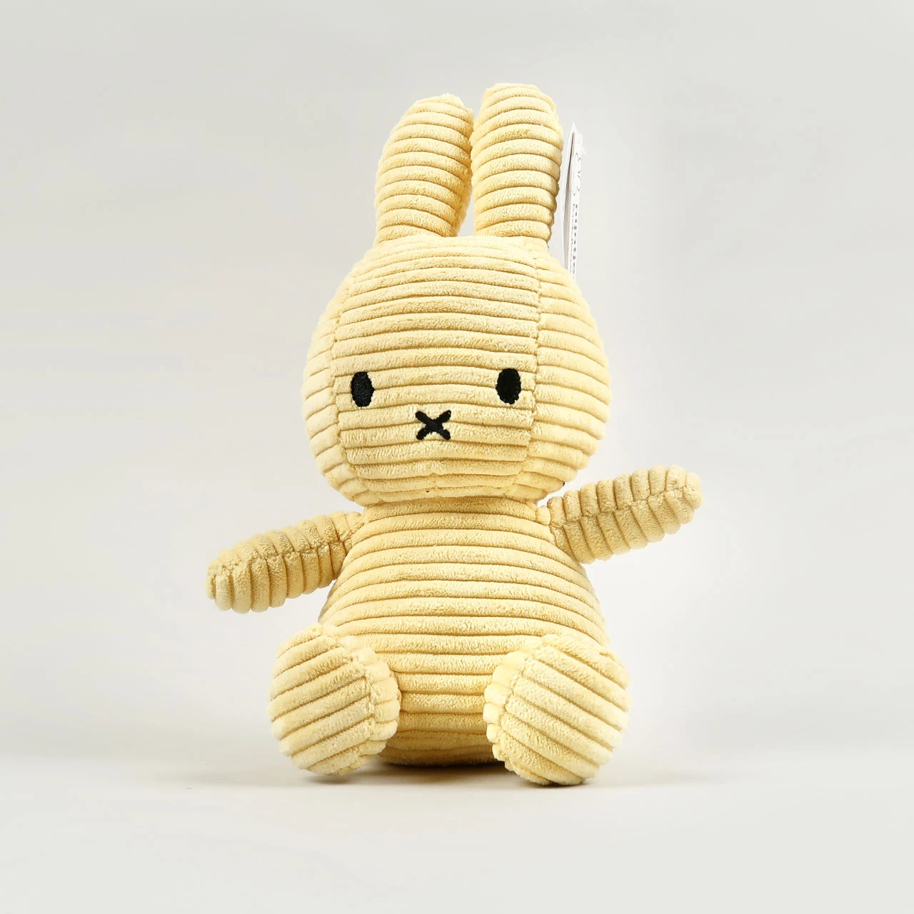 Miffy Corduroy Buttercream Miffy - Medium Toy 4 Miffy Corduroy Buttercream Miffy - Medium Toy