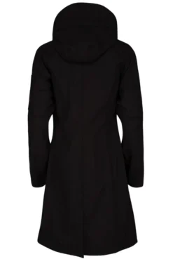 Ilse Jacobsen Rain37L Long Raincoat - Black