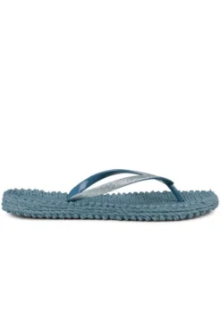 Ilse Jacobsen Lichen Blue Cheerful Glitter Flip Flops 7 Ilse Jacobsen Lichen Blue Cheerful Glitter Flip Flops