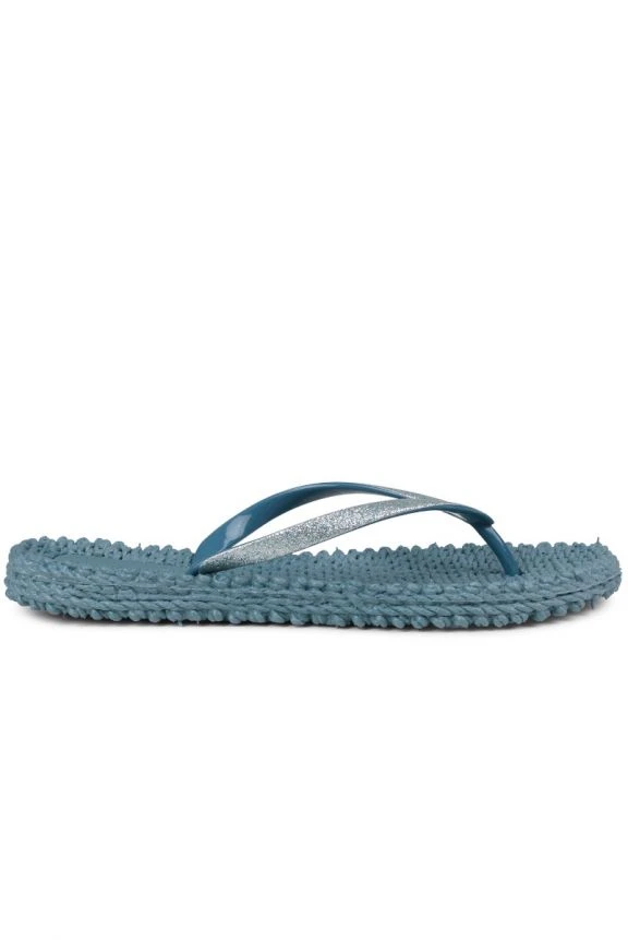 Ilse Jacobsen Lichen Blue Cheerful Glitter Flip Flops 5 Ilse Jacobsen Lichen Blue Cheerful Glitter Flip Flops