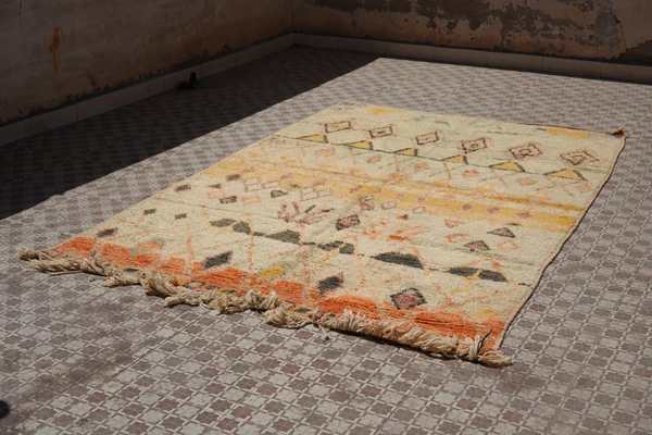 escape Yellow Based Boujad Rug 6 escape Yellow Based Boujad Rug