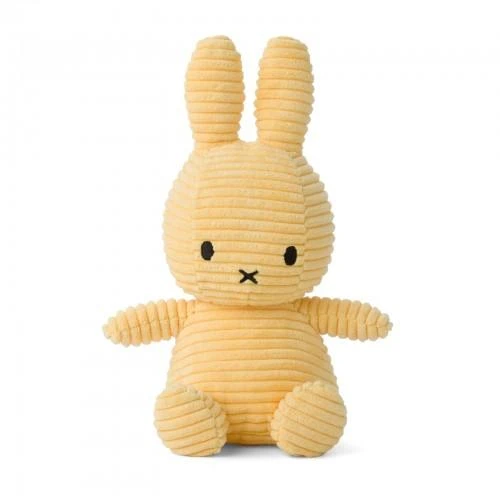 Miffy Sitting Corduroy Buttercream 3 Miffy Sitting Corduroy Buttercream
