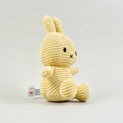 Miffy Corduroy Buttercream Miffy - Medium Toy 10 Miffy Corduroy Buttercream Miffy - Medium Toy