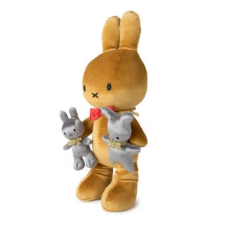 Miffy Miffy Evolution Gold 34 cm Limited Edition Ter Gelegenheid Van 65e Verjaardag Van 4 Miffy Miffy Evolution Gold 34 cm Limited Edition Ter Gelegenheid Van 65e Verjaardag Van