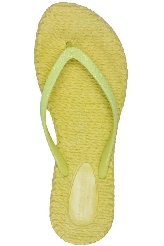 Ilse Jacobsen Sunny Lime Cheerful Glitter Flip Flops Slippers 4 Ilse Jacobsen Sunny Lime Cheerful Glitter Flip Flops Slippers