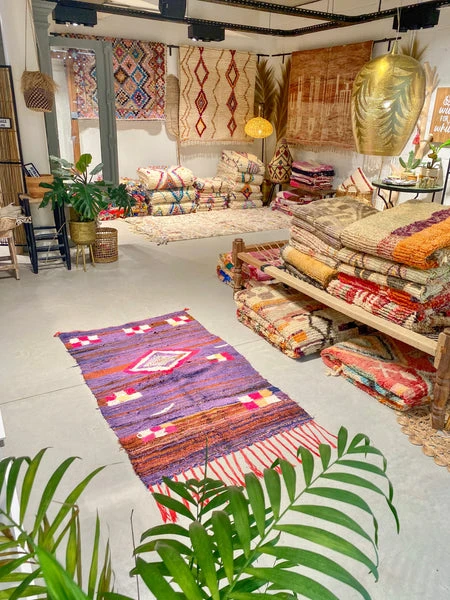 Miffy Sales 2022 73 escape Doublesided Boucherouite Kilim S7