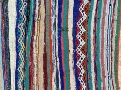 escape Striped Boucherouite Kilim 12 escape Striped Boucherouite Kilim