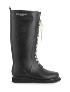 Ilse Jacobsen Long Rubberboot - Black