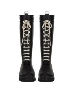 Ilse Jacobsen Long Rubber Boots Black