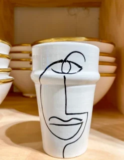 escape Handpainted Face Mug 8 escape Handpainted Face Mug