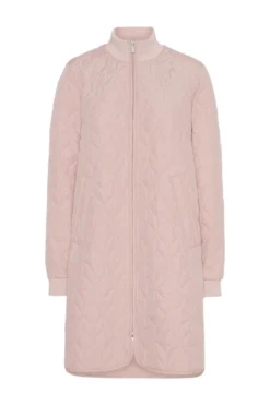 Ilse Jacobsen Padded Quilt Coat - Pale Pink 7 Ilse Jacobsen Padded Quilt Coat - Pale Pink