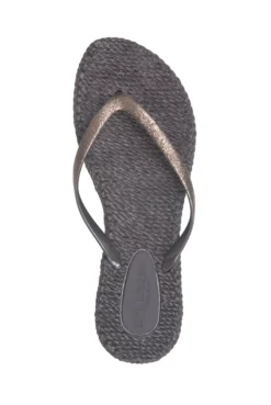 Ilse Jacobsen Cheerful Glitter Flip Flops - Prune 9 Ilse Jacobsen Cheerful Glitter Flip Flops - Prune