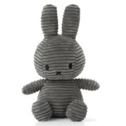 Miffy Miffy Sitting Corduroy Grey Soft Toy 23cm