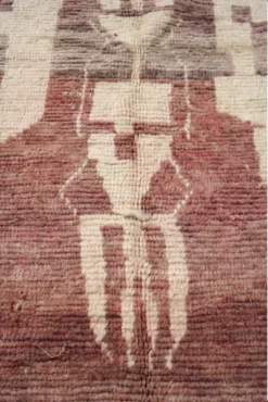 escape Soft Burgundy Boujad Rug