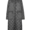 Ilse Jacobsen AERIAL01 Padded Raincoat - Dark Shadow 2 Ilse Jacobsen AERIAL01 Padded Raincoat - Dark Shadow