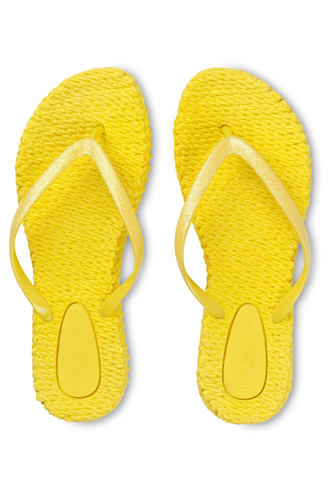 Ilse Jacobsen Cheerful Glitter Flip Flops Yellow 5 Ilse Jacobsen Cheerful Glitter Flip Flops Yellow