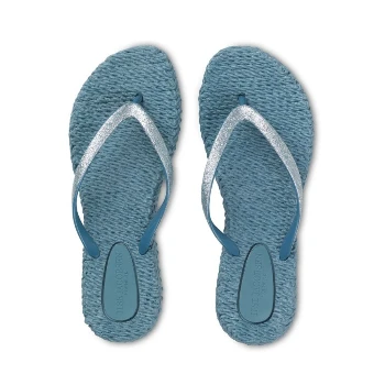 Ilse Jacobsen Lichen Blue Cheerful Glitter Flip Flops 3 Ilse Jacobsen Lichen Blue Cheerful Glitter Flip Flops
