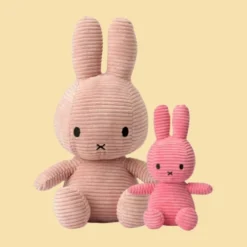 Miffy 23cm Corduroy Miffy Pink