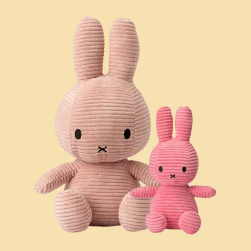 Miffy 23cm Corduroy Miffy Pink 4 Miffy 23cm Corduroy Miffy Pink