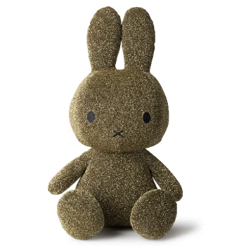 Miffy 50cm Glitter Sparkle Miffy Gold 3 Miffy 50cm Glitter Sparkle Miffy Gold