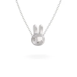 Miffy Miffy Medium Sterling Silver Head Necklace