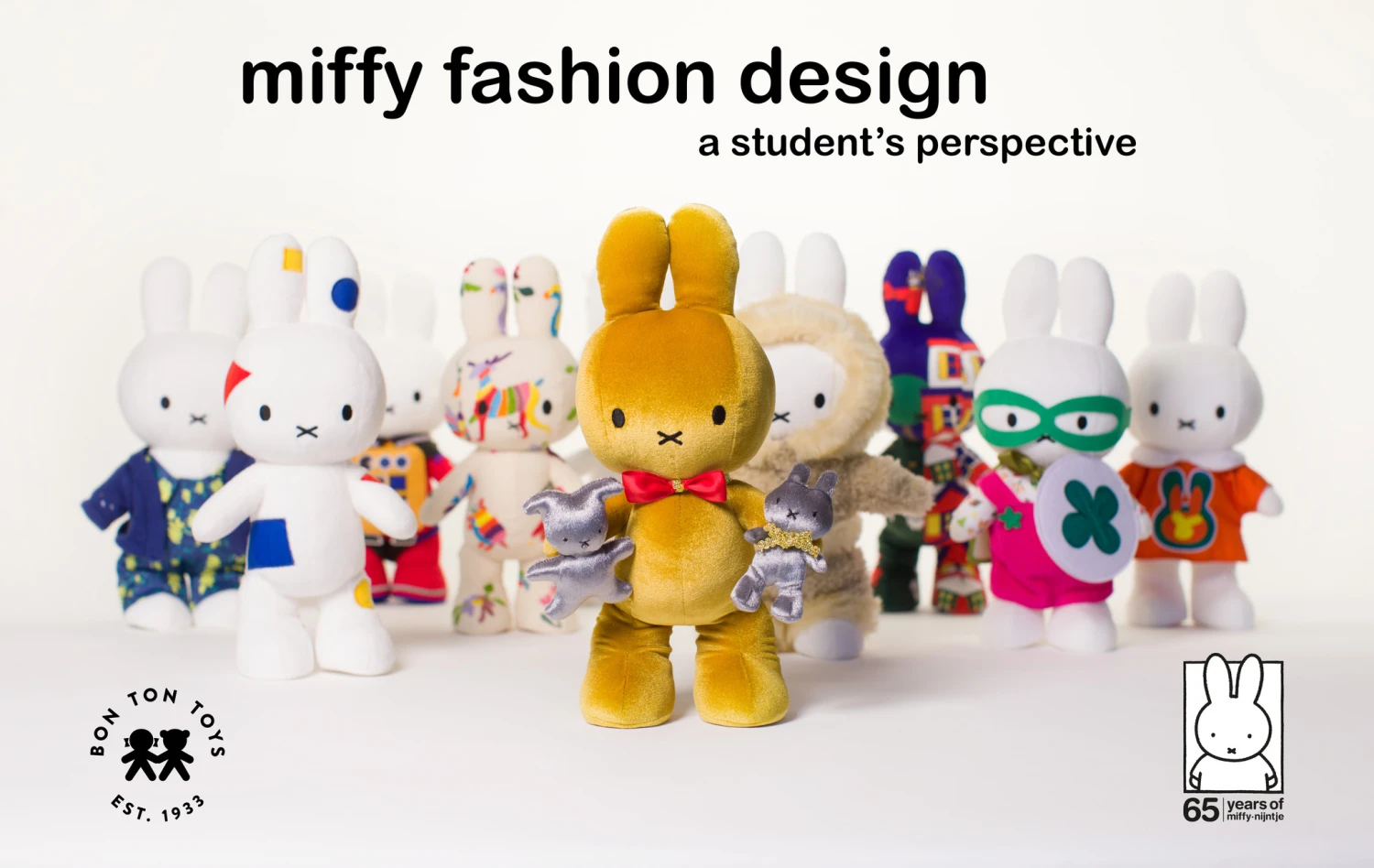 Miffy Miffy Evolution Gold 34 cm Limited Edition Ter Gelegenheid Van 65e Verjaardag Van 7 Miffy Miffy Evolution Gold 34 cm Limited Edition Ter Gelegenheid Van 65e Verjaardag Van