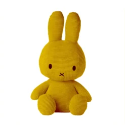 Miffy Miffy Sitting Corduroy Yellow - 50 cm