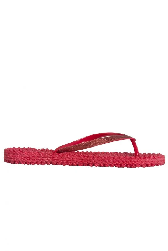 Ilse Jacobsen Deep Red Cheerful Glitter Flip Flops Slipper 3 Ilse Jacobsen Deep Red Cheerful Glitter Flip Flops Slipper