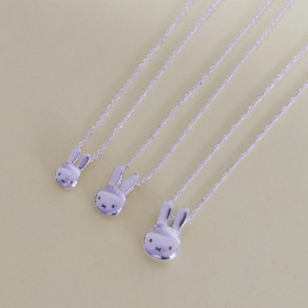 Miffy Miffy Large 18ct Gold Vermeil Head Necklace 4 Miffy Miffy Large 18ct Gold Vermeil Head Necklace