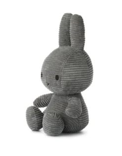Miffy Miffy Gray Sitting Corduroy 33cm 6 Miffy Miffy Gray Sitting Corduroy 33cm