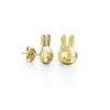 Miffy Miffy Mini Head Studs Earrings 18ct Gold Vermeil 1 Miffy Miffy Mini Head Studs Earrings 18ct Gold Vermeil
