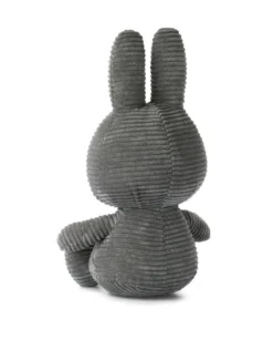 Miffy Miffy Gray Sitting Corduroy 33cm 7 Miffy Miffy Gray Sitting Corduroy 33cm