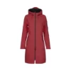 Ilse Jacobsen Dark Red Ilse Jacobsen Long Rhubarb Raincoat 37L 1 Ilse Jacobsen Dark Red Ilse Jacobsen Long Rhubarb Raincoat 37L