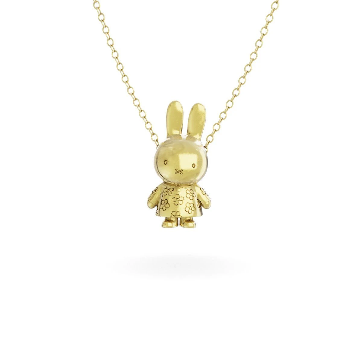 Miffy Miffy 18ct Gold Vermeil Flower Body Necklace 3 Miffy Miffy 18ct Gold Vermeil Flower Body Necklace