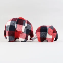 Miffy Red and Blue Checked Elephant – Small 9 Miffy Red and Blue Checked Elephant – Small