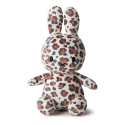 Miffy Miffy Sitting All-Over Leopard Print 23cm