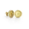 Miffy Miffy Button Stud Earrings 18ct Gold Vermeil 1 Miffy Miffy Button Stud Earrings 18ct Gold Vermeil