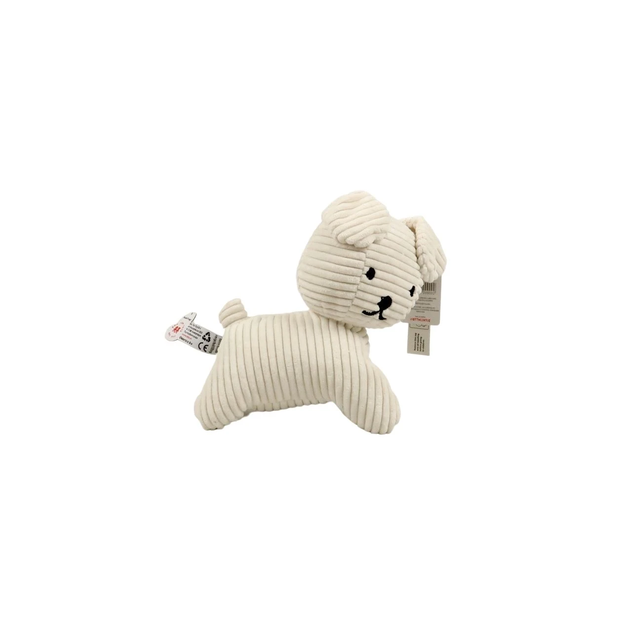 Miffy Corduroy Cream Snuffy The Dog - Small 3 Miffy Corduroy Cream Snuffy The Dog - Small