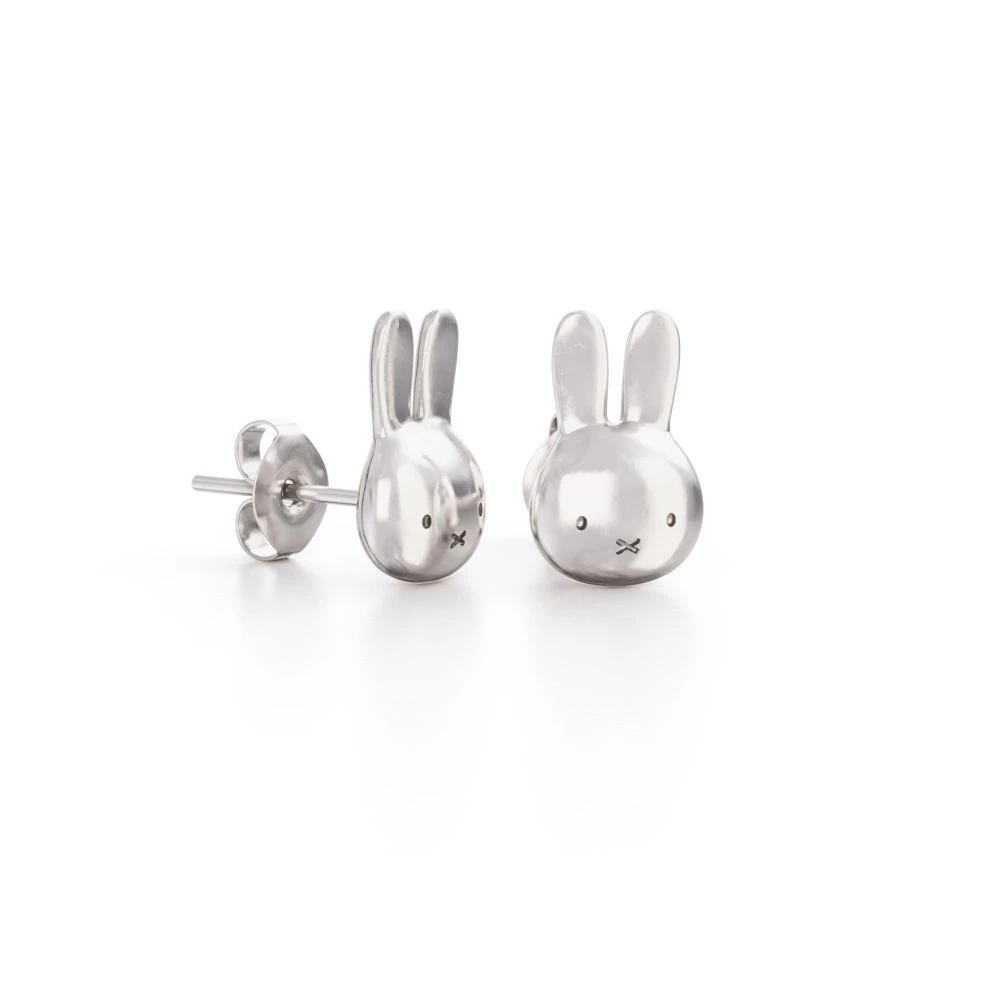 Miffy Miffy Mini Head Stud Earrings Sterling Silver 3 Miffy Miffy Mini Head Stud Earrings Sterling Silver