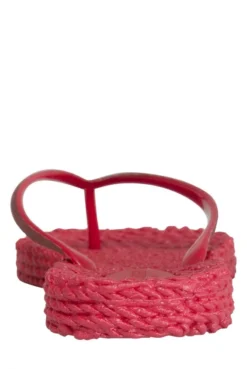 Ilse Jacobsen Deep Red Cheerful Glitter Flip Flops Slipper 11 Ilse Jacobsen Deep Red Cheerful Glitter Flip Flops Slipper