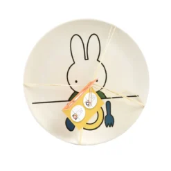 Miffy Sales 2022 44 Miffy Miffy - Set of 4 Bamboo Plates - Food