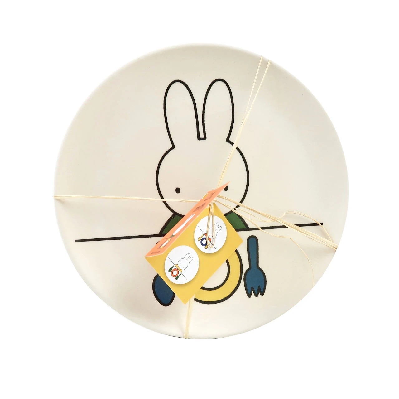 Miffy Miffy - Set of 4 Bamboo Plates - Food 2 Miffy Miffy - Set of 4 Bamboo Plates - Food