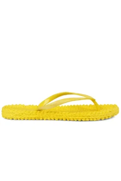 Ilse Jacobsen Cheerful Glitter Flip Flops Yellow