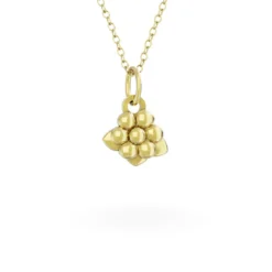 Miffy Miffy Daisy Necklace 18ct Gold Vermeil