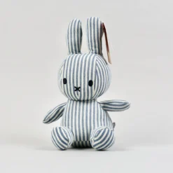 Miffy Denim Stripe Miffy - Medium Toy