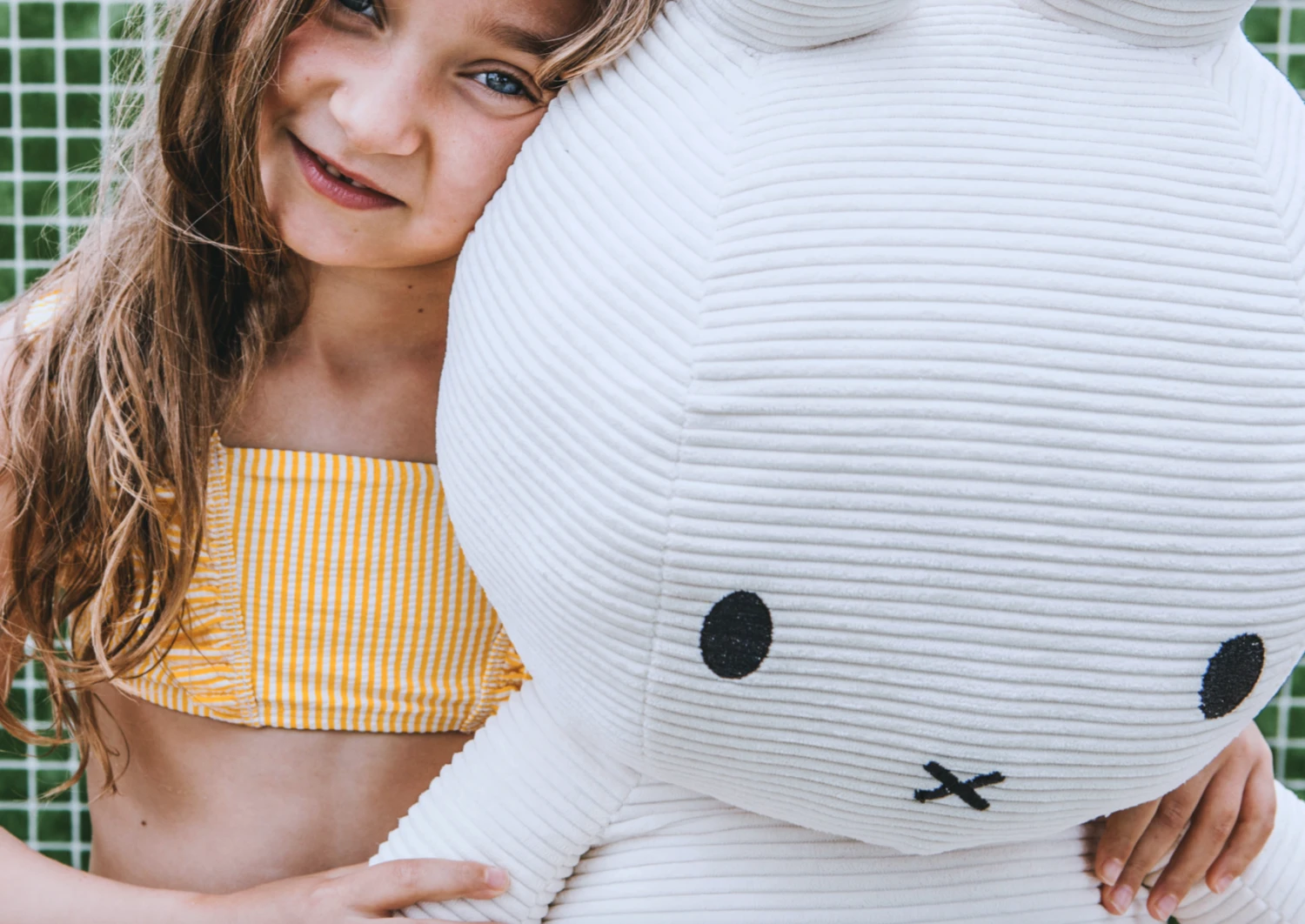 Miffy Corduroy White - Mega 4 Miffy Corduroy White - Mega