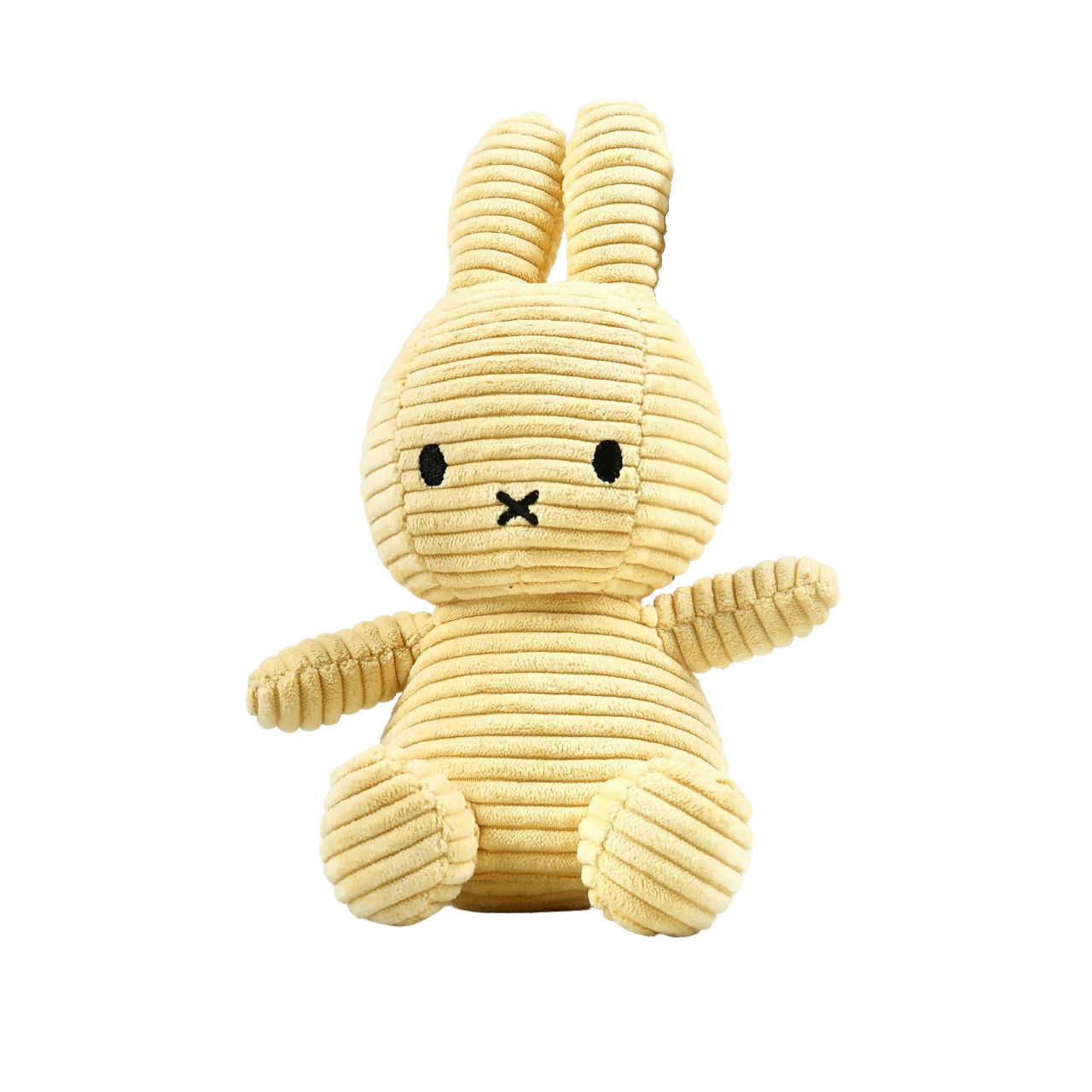 Miffy Corduroy Buttercream Miffy - Medium Toy 3 Miffy Corduroy Buttercream Miffy - Medium Toy