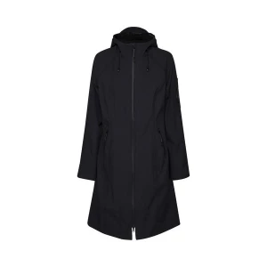 Ilse Jacobsen Ilse Jacobsen Long Black Raincoat 37L 3 Ilse Jacobsen Ilse Jacobsen Long Black Raincoat 37L