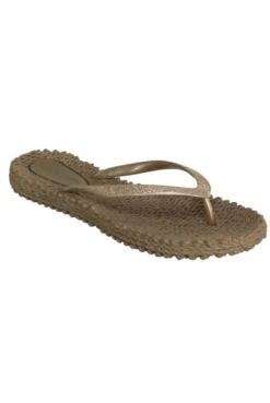 Ilse Jacobsen Cub Brown Cheerful Glitter Flip Flops